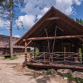 Домик №6 (заимка 2) «Лесная сказка» таежная заимка