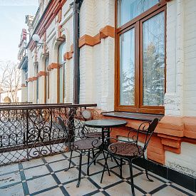 «Шаляпинъ» пансионат кисловодск Студио 1 комнатный 2-местный номер с двуспальной кроватью (№10 к.Б)