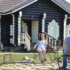 Люкс 2-местный 3-комнатный Гостевой Дом № 1,2,7 «Белокуриха Village» база отдыха