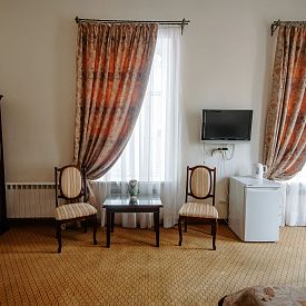 «Шаляпинъ» пансионат кисловодск Студио 1 комнатный 2-местный номер с двуспальной кроватью (№10 к.Б)